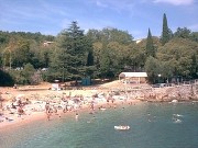 Lovran spiaggia